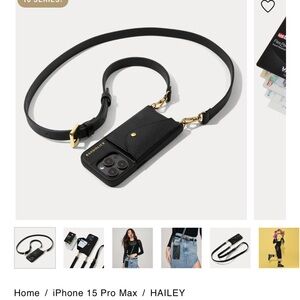 Bandolier iPhone 15 Pro Max - Hailey Crossbody